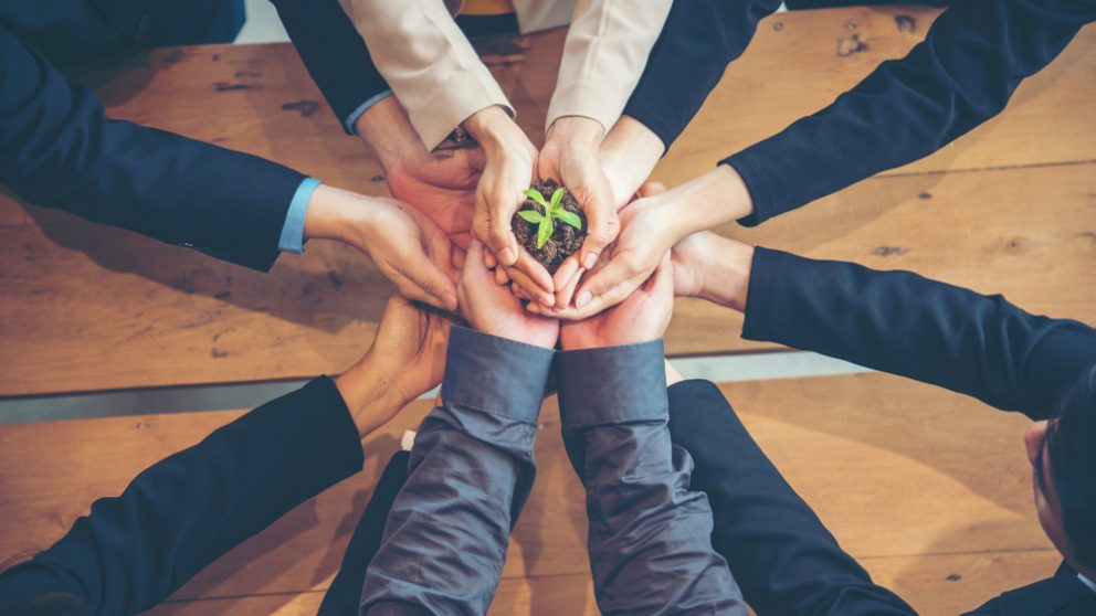 Sustainability ESG teamwork